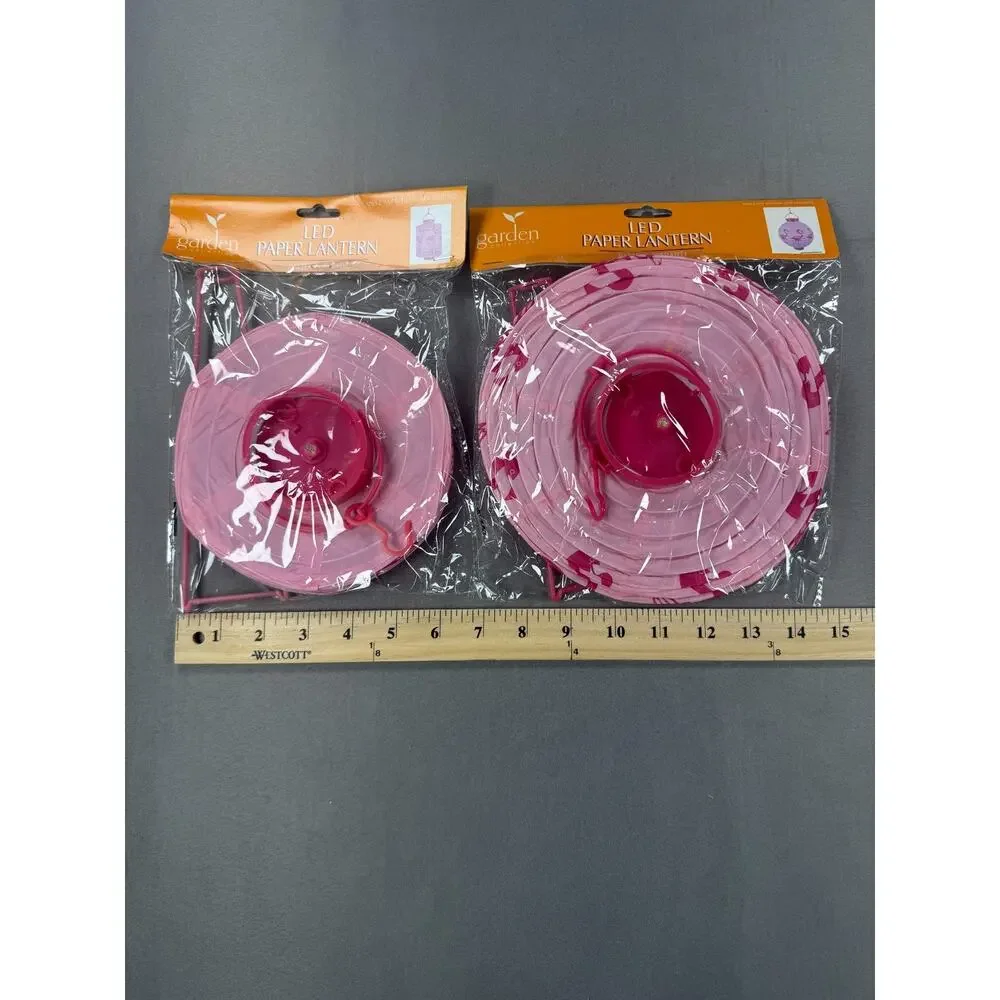 13 Flamingo Luau Supplies: Lights, Napkins, Lanterns, Server, Stirrers, Ban NWT